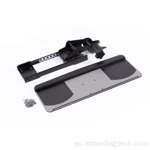 Accesorios de mesa de elevación de alta calidad Bandeja de teclado ergonómico